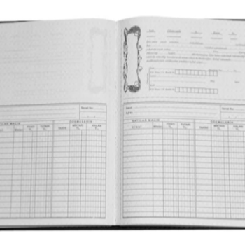 GÜRPAŞ A012 TAKSİTLİ SENET DEFTERİ 200YP.