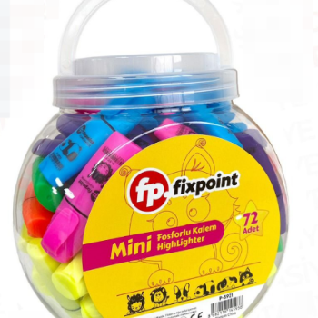 FİXPOİNT P-5921 MİNİ FOSFORLU İŞARET KALEMİ (BOX72) FİXPOİNT P-5921 MİNİ FOSFORLU İŞARET KALEMİ (BOX72)