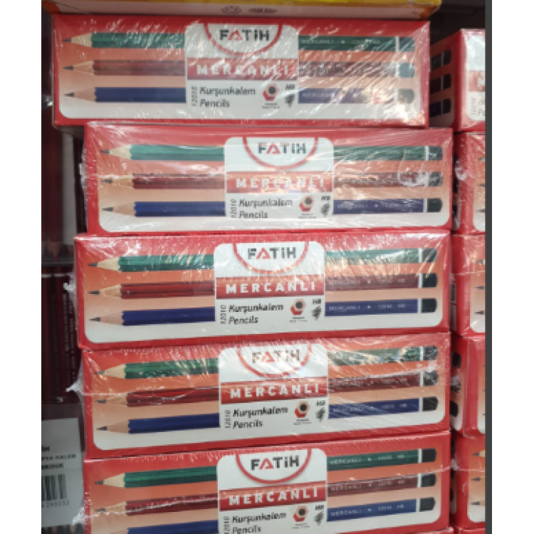 FATİH MERCANLI 12010 KURŞUN KALEM 144LÜ