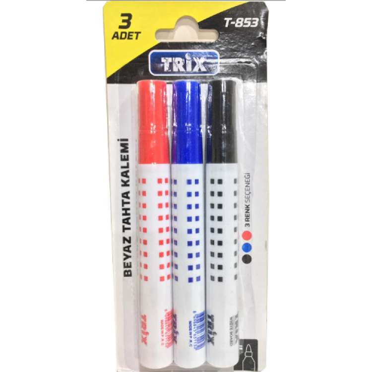 TRİX T-853 TAHTAKALEMİ 3LÜ TRİX T-853 TAHTAKALEMİ 3LÜ