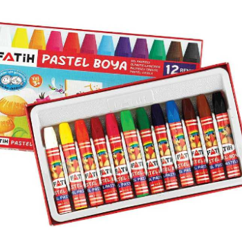 FATİH 34012 12 RENK PASTEL BOYA -D06