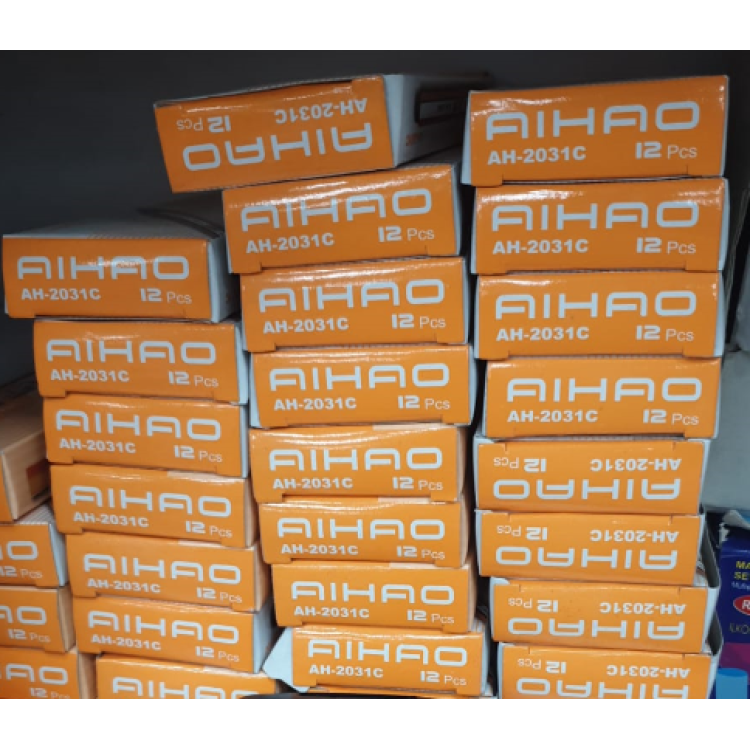 AİHAO AH-2013C SKATER TURUNCU FOSFORLU İŞARET KALEMİ 12Lİ