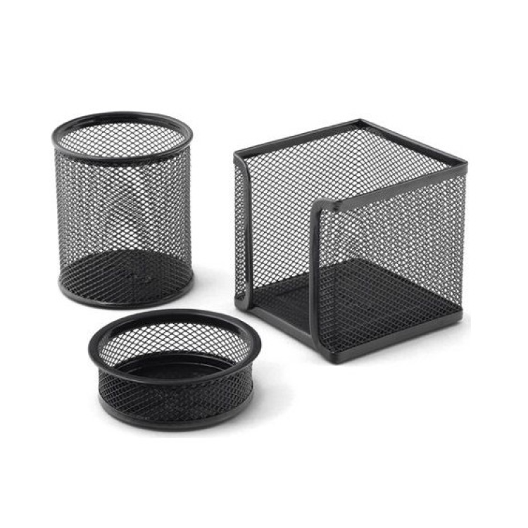 GLOBOX 6643 PERFORE KALEMLİK SET SİYAH