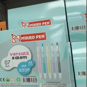 MİKRO MP-830P 0.7 VERSATİL KALEM (BOX48) Pastel MİKRO MP-830P 0.7 VERSATİL KALEM (BOX48) Pastel