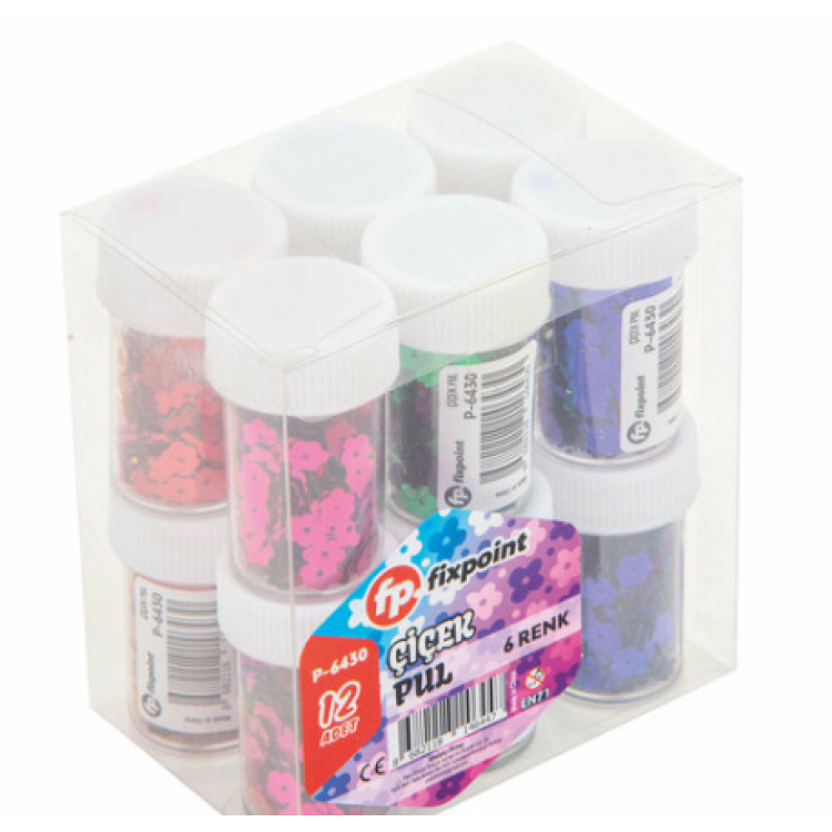 FİXPOİNT P-6430 ÇİÇEK PUL 12Lİ