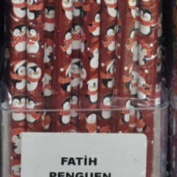 FATİH 178260 PENGUEN SİLGİLİ KURŞUN KALEM 72Lİ SHRINK FATİH 178260 PENGUEN SİLGİLİ KURŞUN KALEM 72Lİ SHRINK