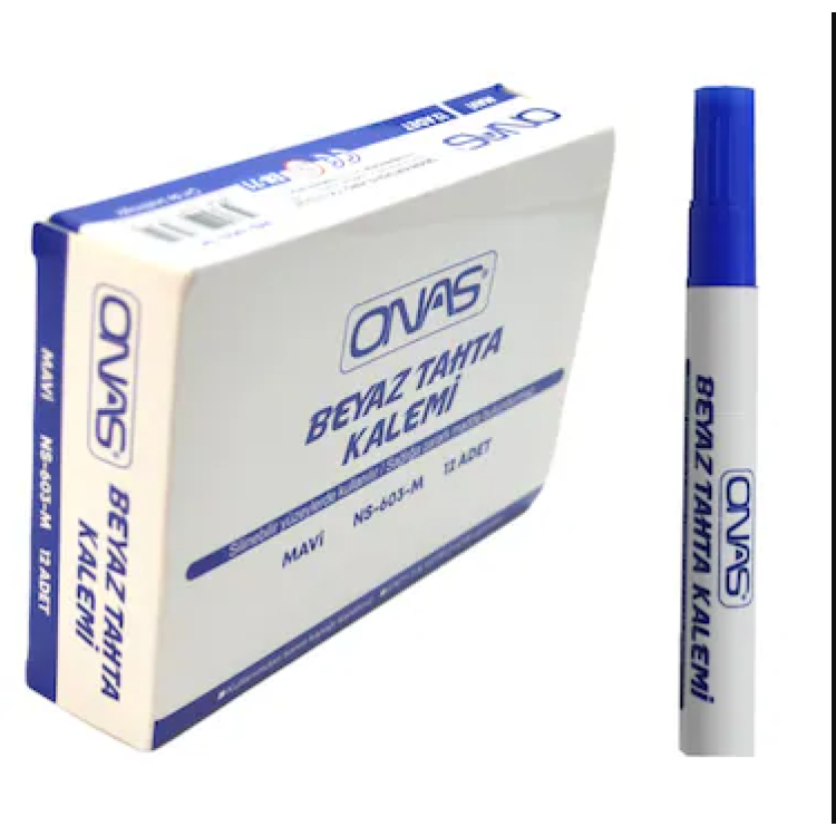 ONAS NS-603M TAHTAKALEMİ MAVİ 12Lİ