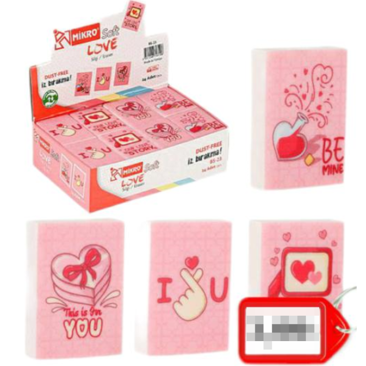 MİKRO BS-23 LOVE SİLGİ 24LÜ