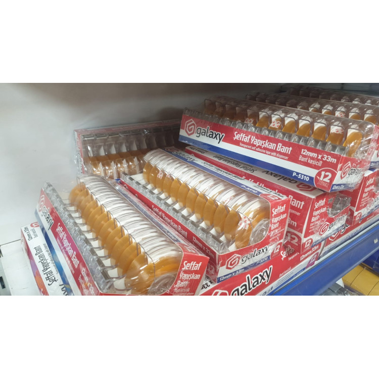 GALAXY P/5310 ŞEFFAF BANT (BOX12)