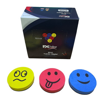 FX COLOR EMOJİ EVA MIKNATISLI TAHTA SİLGİSİ 18 Lİ FX COLOR EMOJİ EVA MIKNATISLI TAHTA SİLGİSİ 18 Lİ