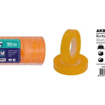 AYINTAP 12X50YR KIRTASİYE PARA BANTI (BOX12) AYINTAP 12X50YR KIRTASİYE PARA BANTI (BOX12)