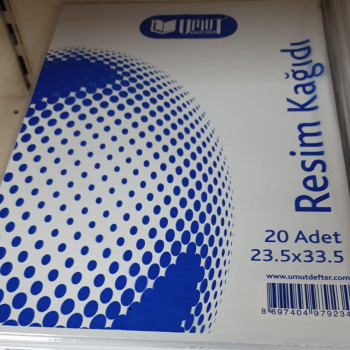 UMUT 23.5X33.5 RESİM KAĞIDI (BOX20) 25X35 UMUT 23.5X33.5 RESİM KAĞIDI (BOX20) 25X35