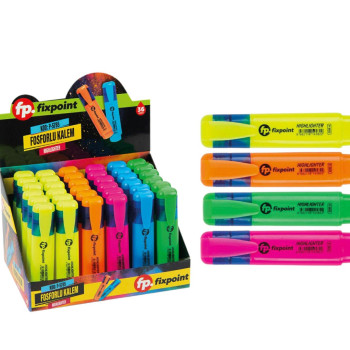 FİXPOİNT P-5785 NEON FOSFORLU İŞARET KALEM (BOX36) FİXPOİNT P-5785 NEON FOSFORLU İŞARET KALEM (BOX36)