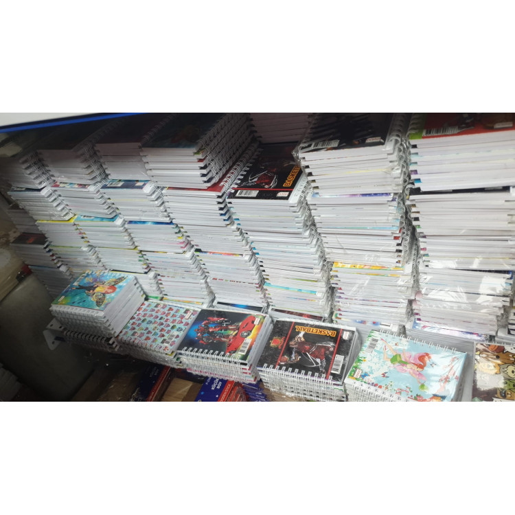 PASTEL A7 11X8CM SPİRALLİ NOT DEFTERİ (BOX12) K.K. ÇİZGİLİ KIZ/ERKEK