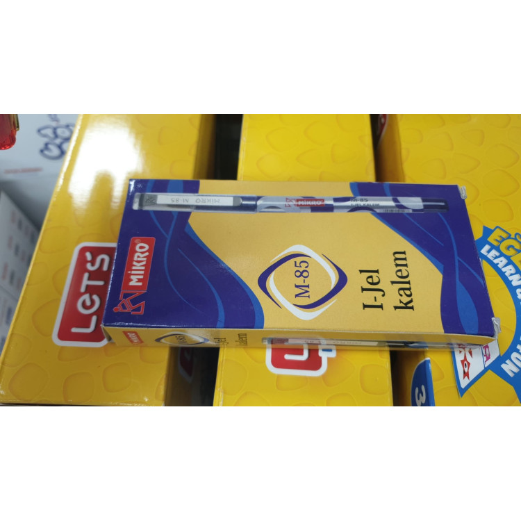 MİKRO M-85 JEL KALEM 0.7 MAVİ (BOX12)