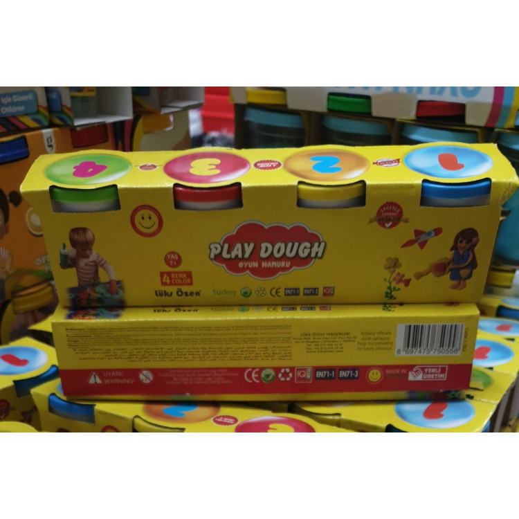 LÜKS ÖZEN OYUN HAMUR 4 RENK KÜÇÜK