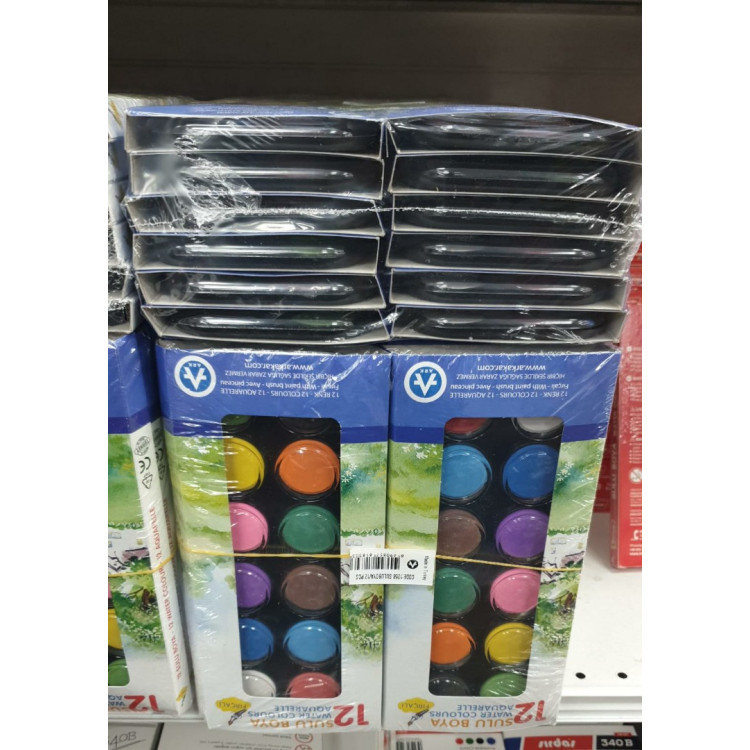 ARK 1258 SULU BOYA 12 RENK (BOX12)