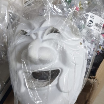 RED APPLE MSK-3 BOYANABİLİR KARTON MASKE PALYAÇO 12'Lİ  RED APPLE MSK-3 BOYANABİLİR KARTON MASKE PALYAÇO 12'Lİ
