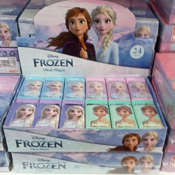 FROZEN OKUL SİLGİSİ 24LÜ FROZEN OKUL SİLGİSİ 24LÜ