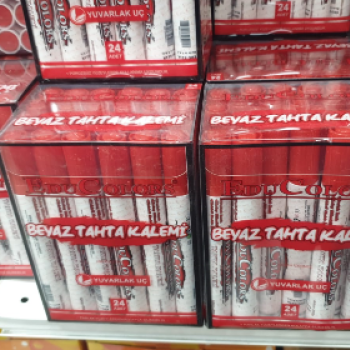 EDUCOLORS TAHTAKALEMİ KIRMIZI 24LÜ EDUCOLORS TAHTAKALEMİ KIRMIZI 24LÜ