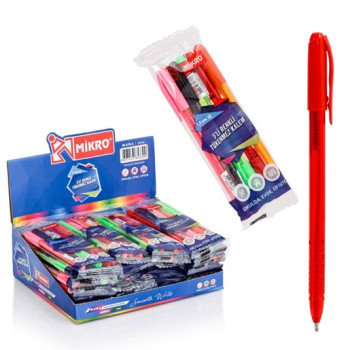 MİKRO M-37R 5Lİ TÜKENMEZ KALEM 36LI MİKRO M-37R 5Lİ TÜKENMEZ KALEM 36LI