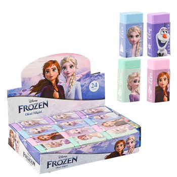 FROZEN 40381 BASKILI DİKDÖRTGEN SİLGİ 24LÜ LİSANSLI FROZEN 40381 BASKILI DİKDÖRTGEN SİLGİ 24LÜ LİSANSLI
