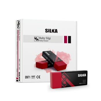 SİLKA ART.58 RUBY KIRMIZI SİLGİ 24LÜ SİLKA ART.58 RUBY KIRMIZI SİLGİ 24LÜ