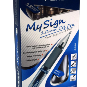PENSAN 6030-M MY-SİNG 1.0mm JEL KALEM MAVİ 10LU PENSAN 6030-M MY-SİNG 1.0mm JEL KALEM MAVİ 10LU
