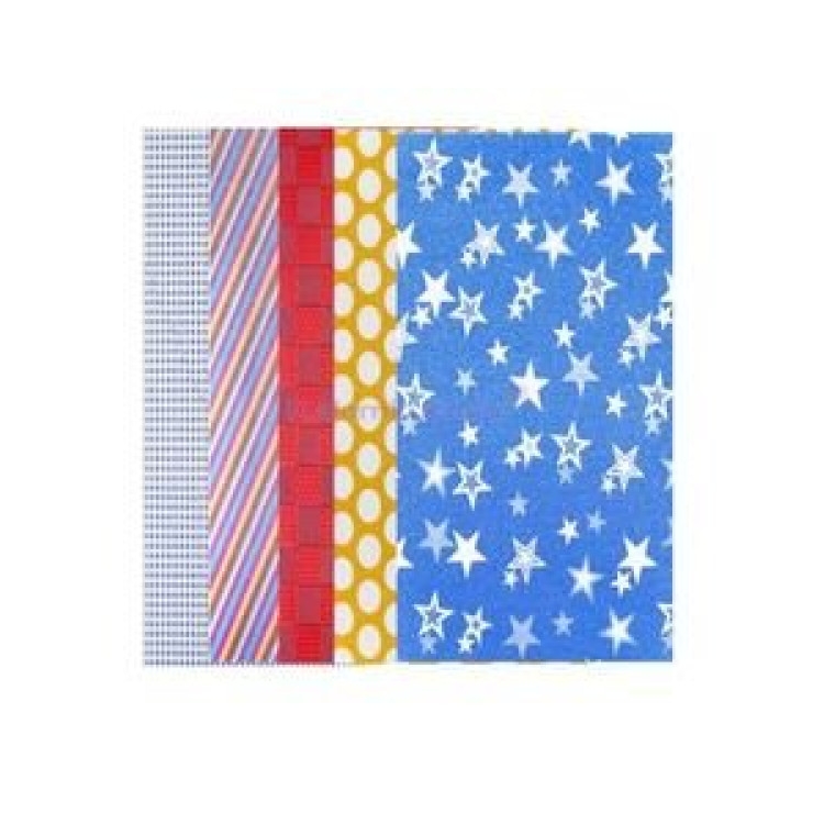 NOVACOLOR NC-543 DESENLİ MİX3 A4 EVA 5Lİ *k