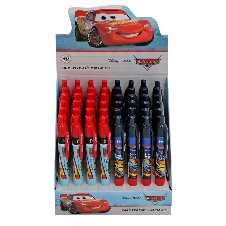 OTTO.40720F CARS VERSATİL KALEM 0.7 MCO 48Lİ