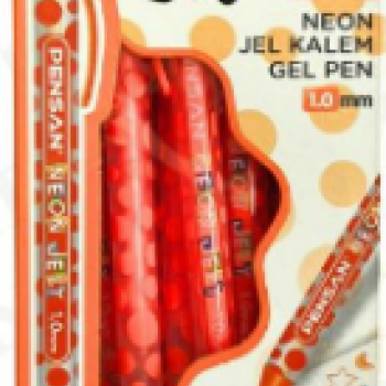 PENSAN 2801 JELY 1.0  JEL KALEM 12Lİ -NEON TURUNCU PENSAN 2801 JELY 1.0  JEL KALEM 12Lİ -NEON TURUNCU