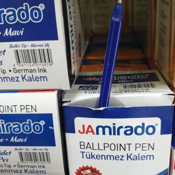 JAMİRADO 1.0 TÜKENMEZ KALEM MAVİ 60LI JAMİRADO 1.0 TÜKENMEZ KALEM MAVİ 60LI