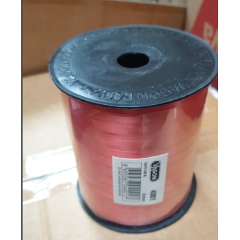 VAGON Rafya Şerit 8mm Pastel -Kırmızı- 23 nisan