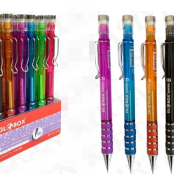 GLOBOX 3949 SİLGİLİ SHAKİNG MEKANİK 0.7MM VERSATİL KALEM 24LÜ GLOBOX 3949 SİLGİLİ SHAKİNG MEKANİK 0.7MM VERSATİL KALEM 24LÜ