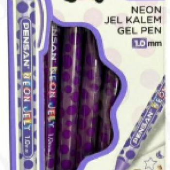 PENSAN 2801 JELY 1.0  JEL KALEM 12Lİ -NEON MOR PENSAN 2801 JELY 1.0  JEL KALEM 12Lİ -NEON MOR