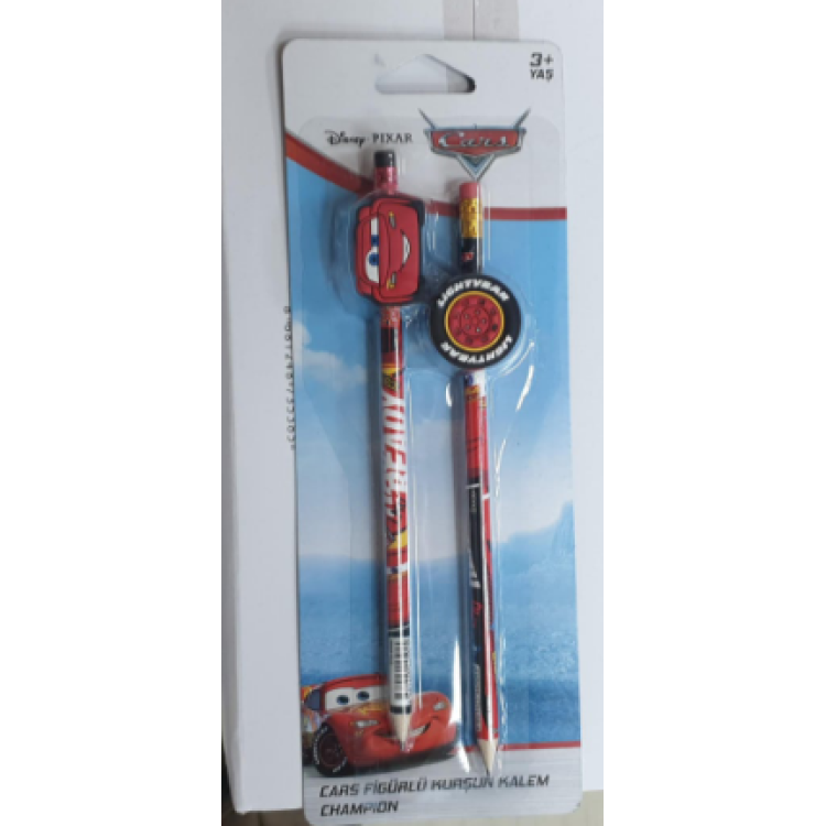 LİSANSLI KURŞUN KALEM SETİ CARS