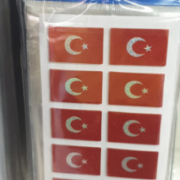 ALPER CB-339 BAYRAK KÜÇÜK STİCKER 20'Lİ *23nisan ALPER CB-339 BAYRAK KÜÇÜK STİCKER 20'Lİ *23nisan