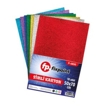 FİXPOİNT P-6850 SİMLİ KARTON 50X70CM 10RENK FİXPOİNT P-6850 SİMLİ KARTON 50X70CM 10RENK