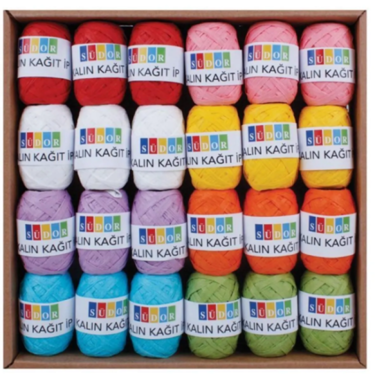 SÜDOR MN12-3 KRAFT İP YASSI 10MT 24LÜ *K