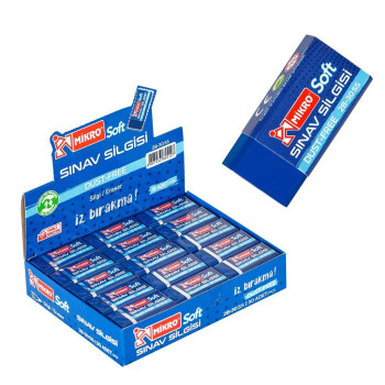 MİKRO 2B-30SS SOFT SINAV SİLGİSİ 30'LU MİKRO 2B-30SS SOFT SINAV SİLGİSİ 30'LU