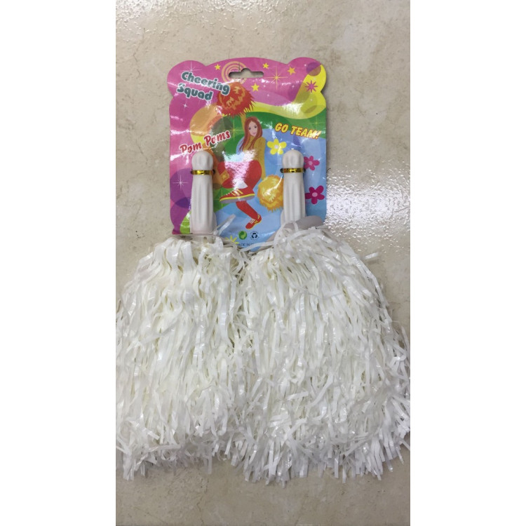 23 NİSAN GÖSTERİ AMİGO PONPON 2Lİ -BEYAZ SEDEFLİ- (12ÇİFT) 23 NİSAN GÖSTERİ AMİGO PONPON 2Lİ -BEYAZ SEDEFLİ- (12ÇİFT)