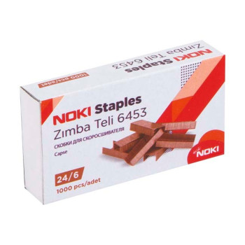 Noki Zımba Teli 24/6 -bakır b-24 10lu #2 Noki Zımba Teli 24/6 -bakır b-24 10lu #2