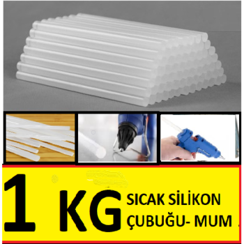 Mum Sıcak Silikon İNCE 1kg -81 Mum Sıcak Silikon İNCE 1kg -81