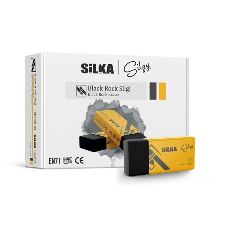 Silka SG.6 Siyah Silgi (BOX30) *k