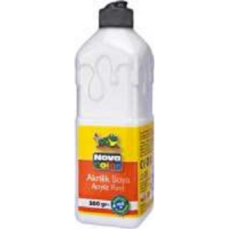 NOVACOLOR AKRİLİK BOYA 500GR BEYAZ