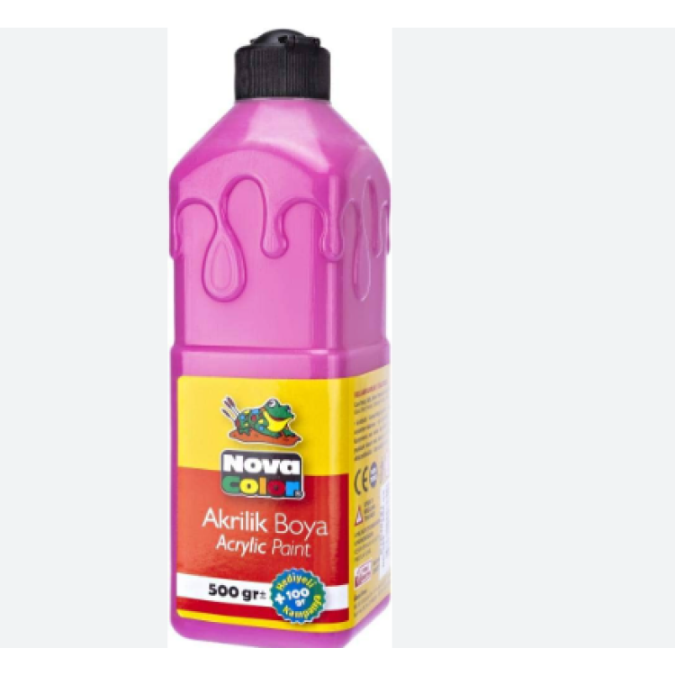 NOVACOLOR AKRİLİK BOYA 500GR PEMBE NOVACOLOR AKRİLİK BOYA 500GR PEMBE
