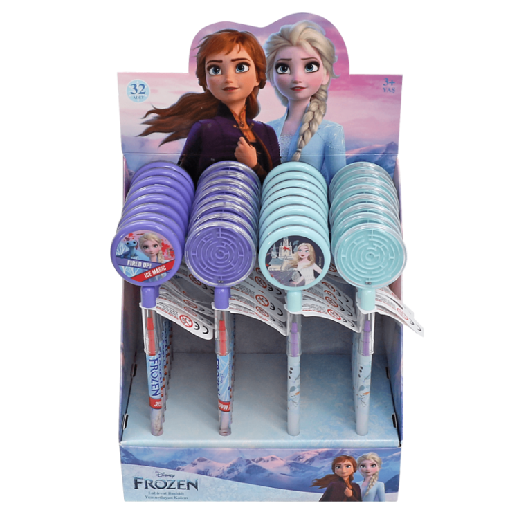 FROZEN LABİRENT BAŞLIKLI YUMURTLAYAN KALEM WNDR-ICE 32'Lİ