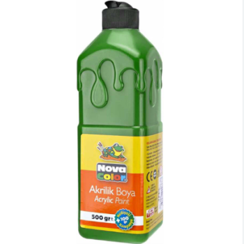 NOVACOLOR AKRİLİK BOYA 500GR YEŞİL NOVACOLOR AKRİLİK BOYA 500GR YEŞİL
