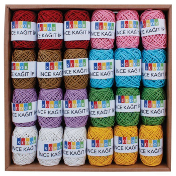 SÜDOR MN12-1 KRAFT İP YUMAK 10MT 24LÜ SÜDOR MN12-1 KRAFT İP YUMAK 10MT 24LÜ