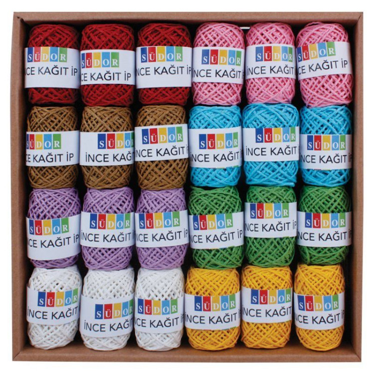 SÜDOR MN12-1 KRAFT İP YUMAK 10MT 24LÜ